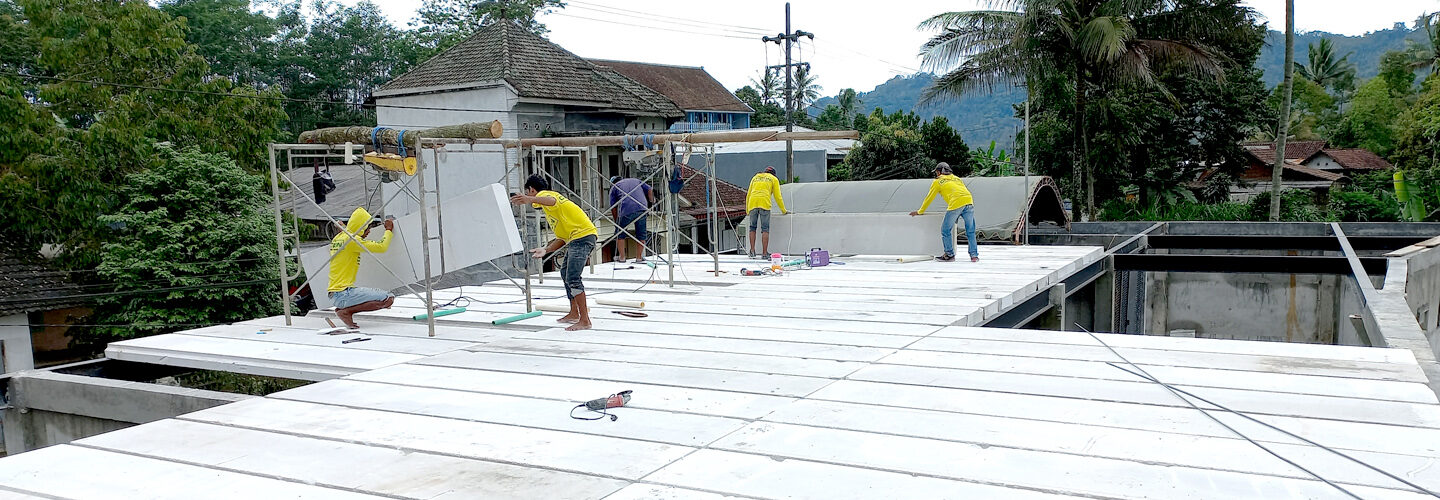 Project Pemasangan Panel Lantai Di Ngantang Malang